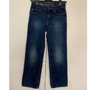 Boys RUUM medium wash jeans - size 8